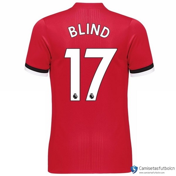 Camiseta Manchester United Primera equipo Blind 2017-18